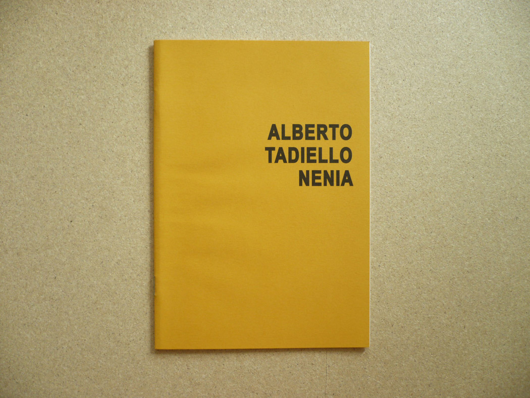 Alberto Tadiello, Nenia