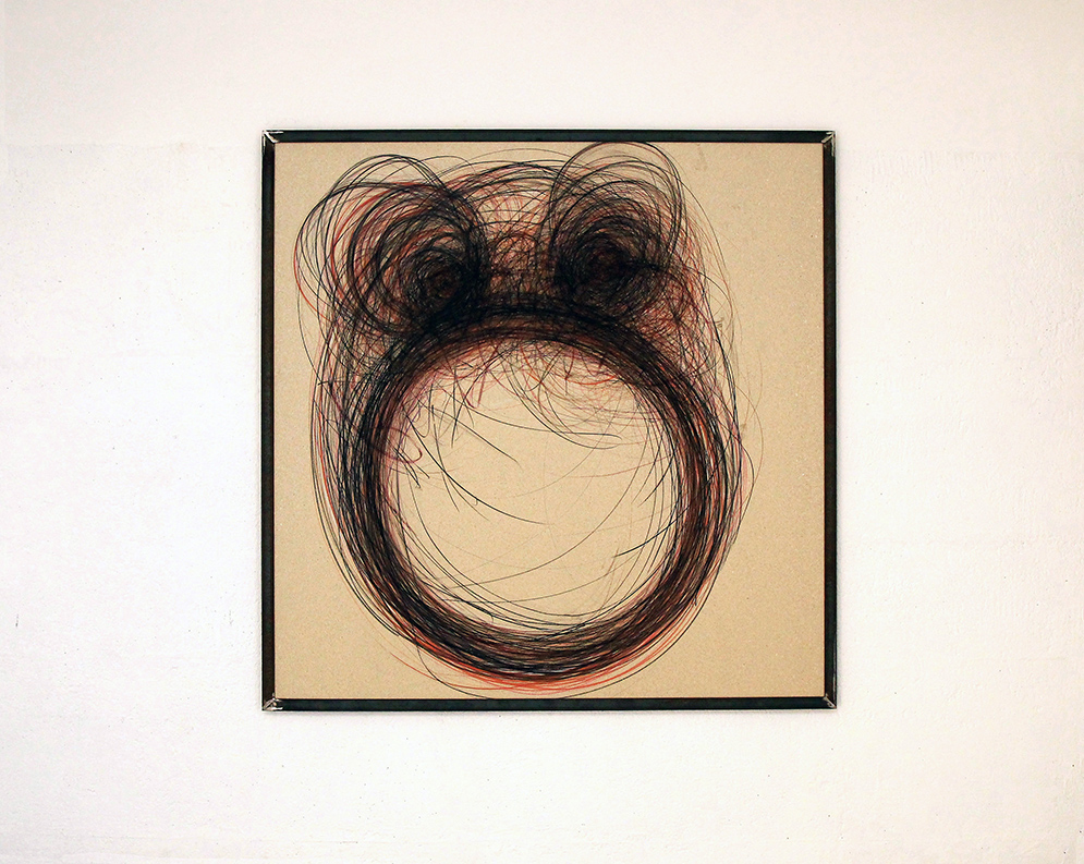 Alberto Tadiello, Inoculati, mixed media on particle board, metal extrusion frame, 190 x 188 cm each, 2018